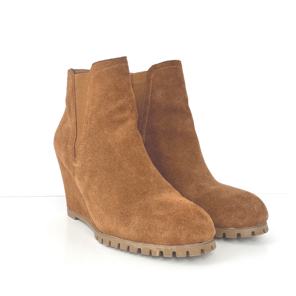 Steve Madden Suede Wedge Boots - Size 9M